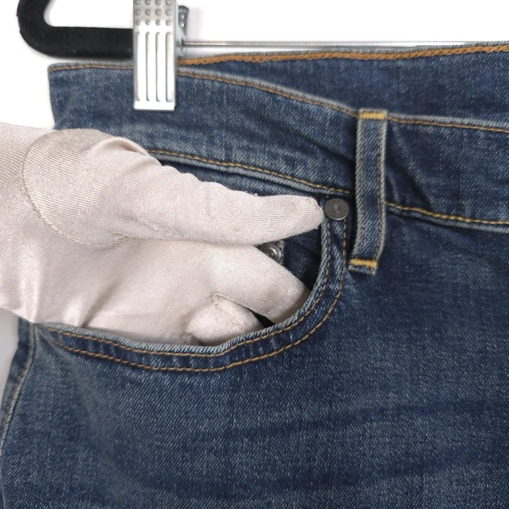 FLINT AND TINDER Men's‎ Jeans 31x31 USA MADE Straight Fit Stretch Cotton FT 036